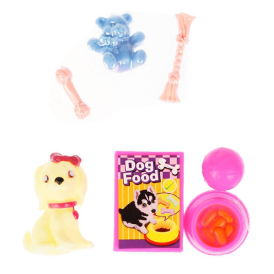 Набор аксессуаров с питомцем для кукол София Карапуз PET-04-S-BB 01